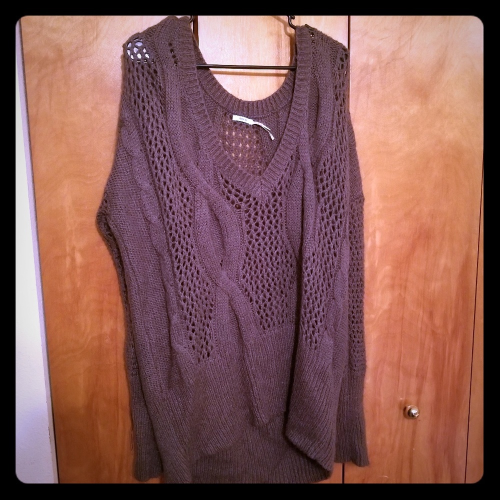 Kimchi Blue Kate Deep-V Sweater